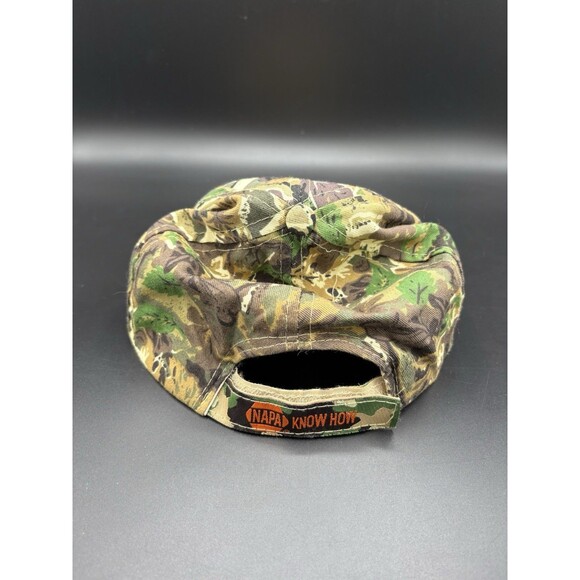 Napa Outdoors Grey Winter Camo Baseball Cap with Strap Back Adjustable - Picture 4 of 7